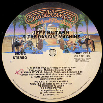 Jeff Kutash And Dancin' Machine : Jeff Kutash And The Dancin' Machine (LP, Album, Promo)