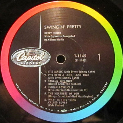 Keely Smith : Swingin' Pretty (LP, Album, Mono, RP)