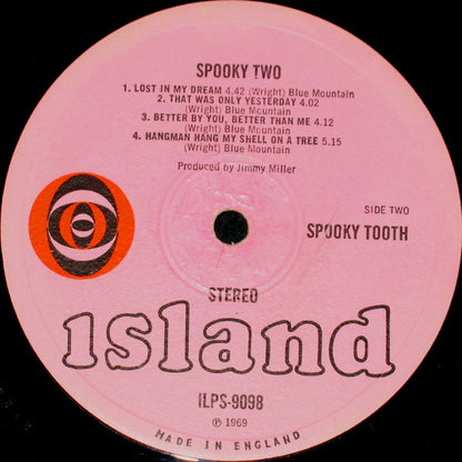 Spooky Tooth : Spooky Two (LP, Album, Gra)