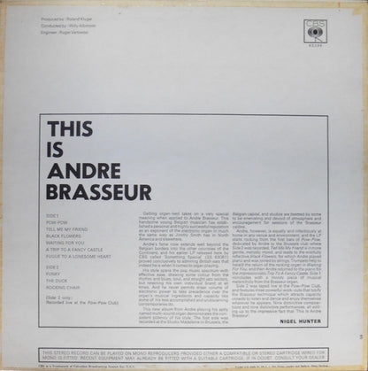 André Brasseur : This Is Andre Brasseur (With His Multi-Sound Organ And Piano) (LP, Album)