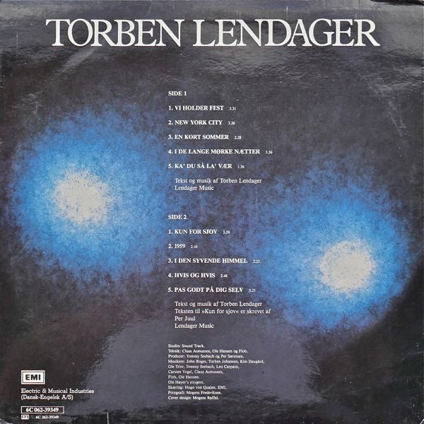 Torben Lendager : Torben Lendager (LP, Album)