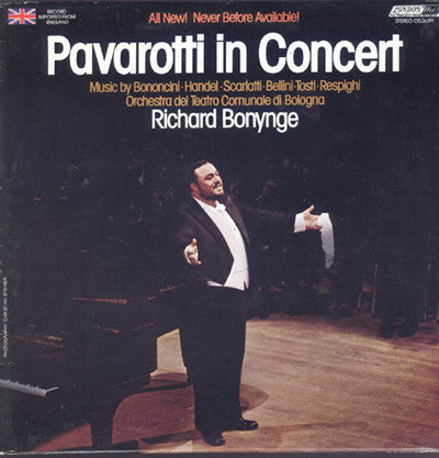 Luciano Pavarotti : Pavarotti In Concert (LP)