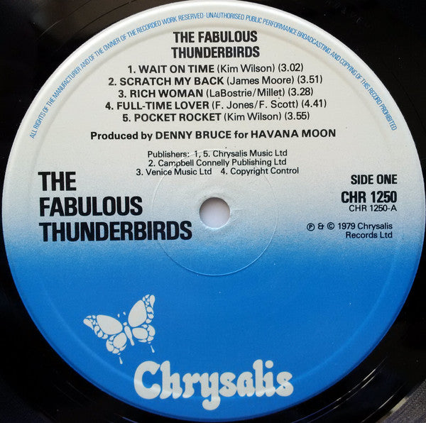 The Fabulous Thunderbirds : Girls Go Wild (LP, Album)