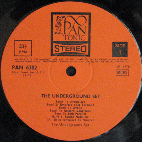 The Underground Set : The Underground Set (LP)