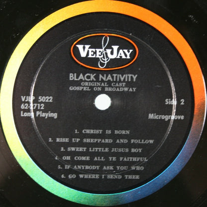 Marion Williams & The Stars Of Faith, Princess Stewart, Alex Bradford & The Bradford Singers : Black Nativity, Gospel On Broadway! (LP, Album, Mono)