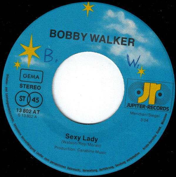 Bobby Walker (2) : Sexy Lady (7", Single)