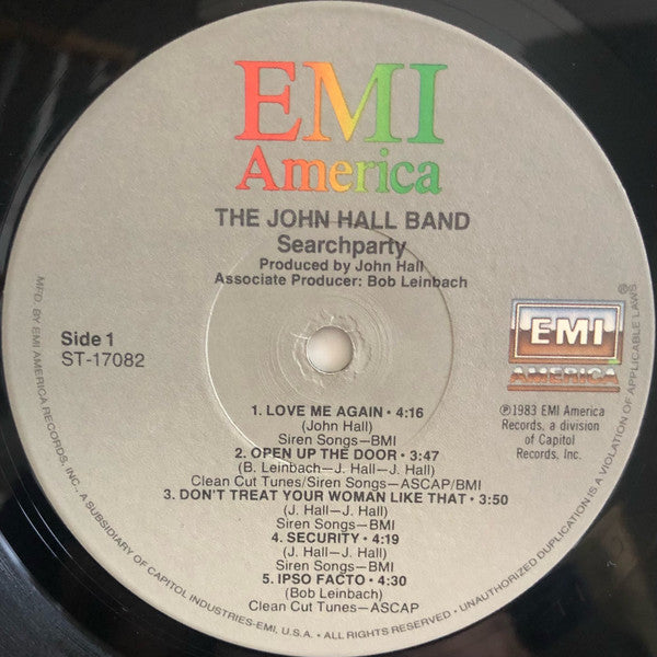 The John Hall Band : Searchparty (LP, Album)