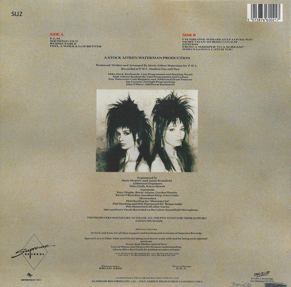 Mel & Kim : F.L.M. (LP, Album)