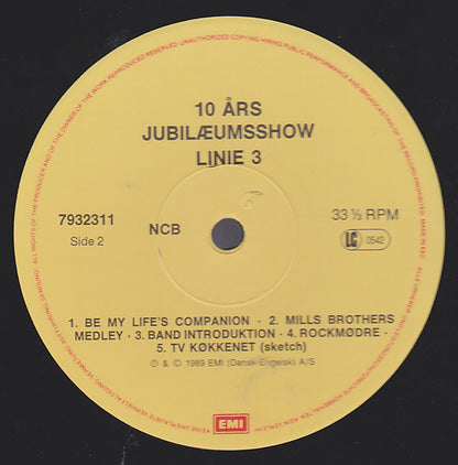 Linie 3 : 10 Års Jubilæumsshow (LP)