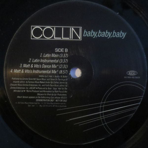 Collin (7) : Baby, Baby, Baby (12")