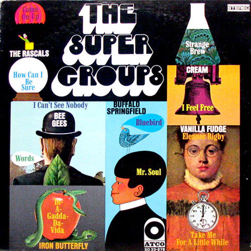 Various : The Super Groups (LP, Comp, CT)