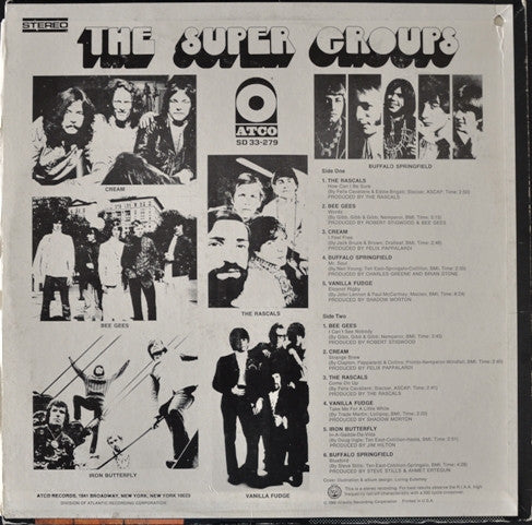 Various : The Super Groups (LP, Comp, CT)