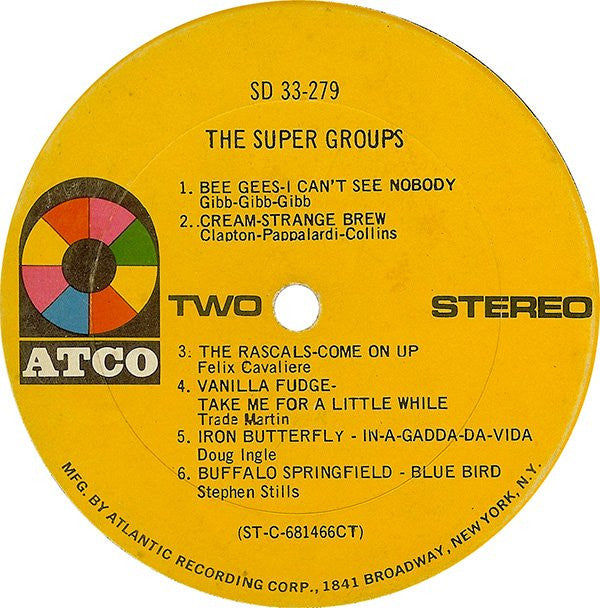 Various : The Super Groups (LP, Comp, CT)