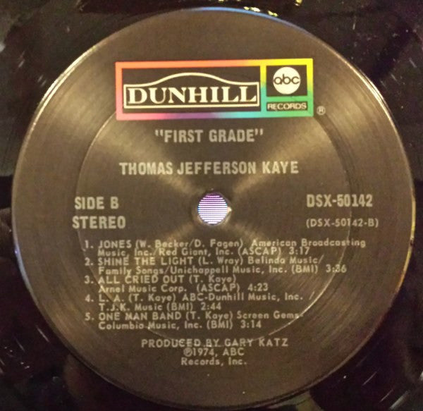 Thomas Kaye : First Grade (LP, Album)