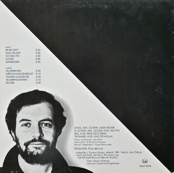 Lasse Helner : S/H (LP, Album)