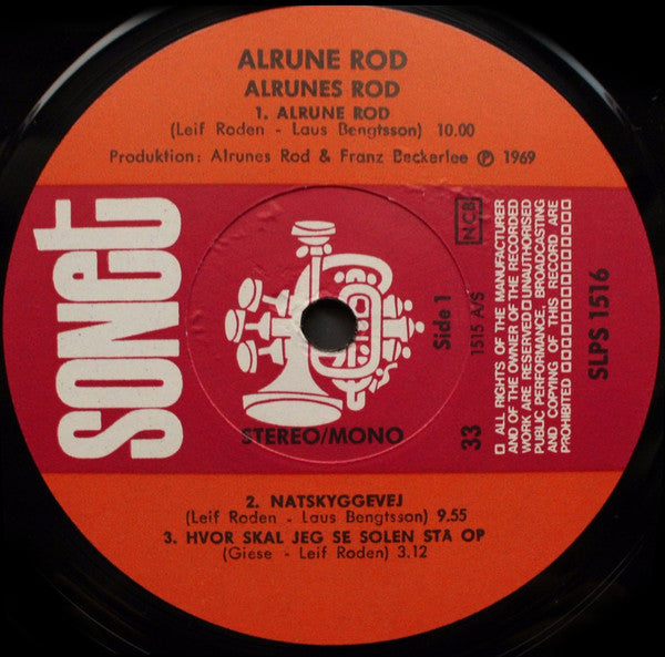 Alrune Rod : Alrune Rod (LP, Album, RE)