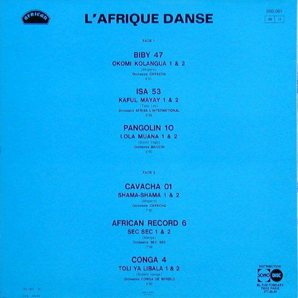 Various : L'Afrique Danse (LP, Comp, RP)