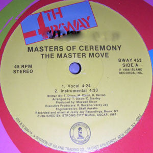 Masters Of Ceremony (2) : The Master Move (12")