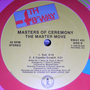 Masters Of Ceremony (2) : The Master Move (12")