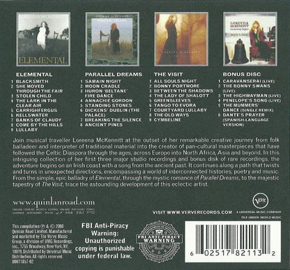 Loreena McKennitt : The Journey Begins (CD, Comp, Enh, RM + CD, Album, Enh, RM + CD, Album)