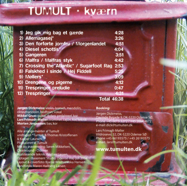 Tumult (6) : Kværn (CD, Album)