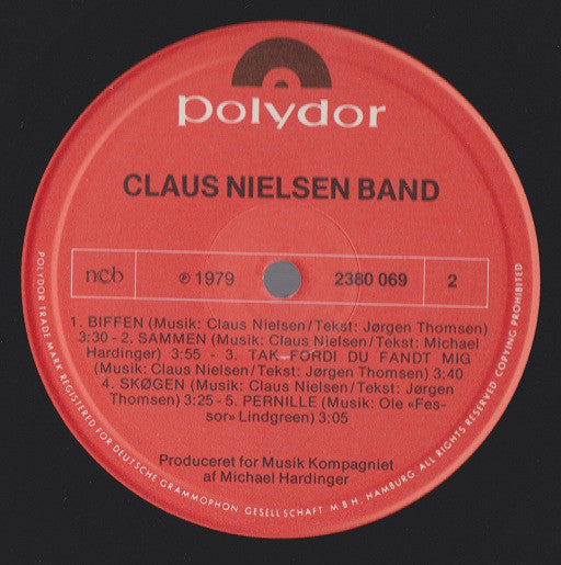 Claus Nielsen Band : Claus Nielsen Band (LP, Album)