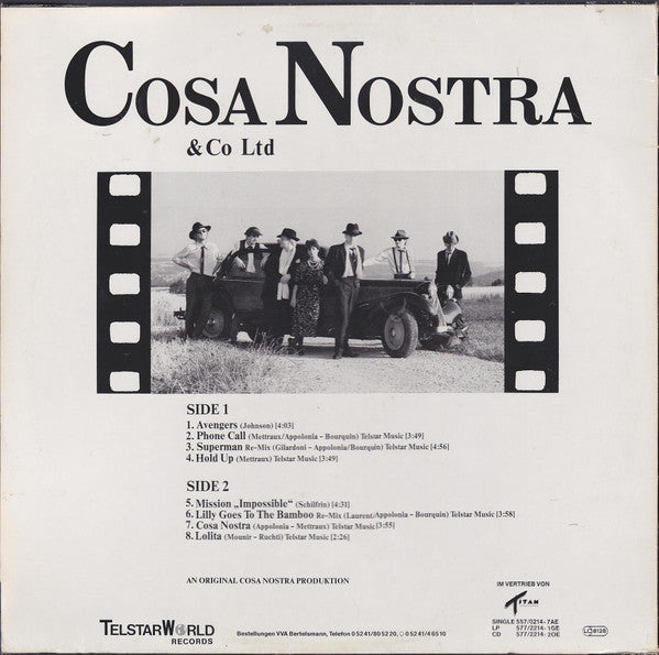 Cosa Nostra & Co Ltd : Cosa Nostra (LP)