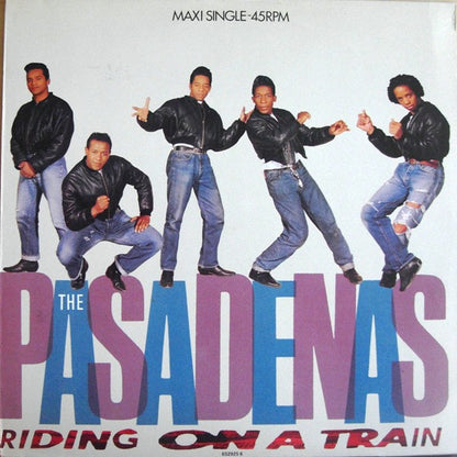 The Pasadenas : Riding On A Train (12", Maxi)