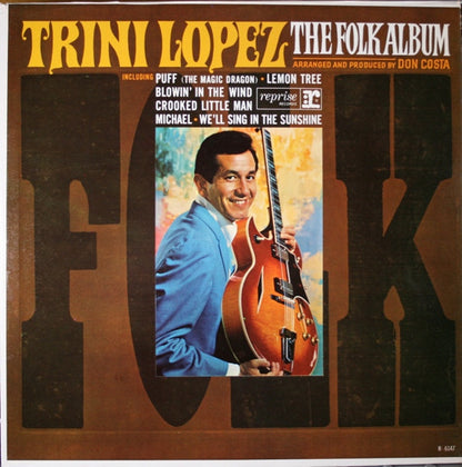 Trini Lopez : The Folk Album (LP, Album, Mono, Ter)