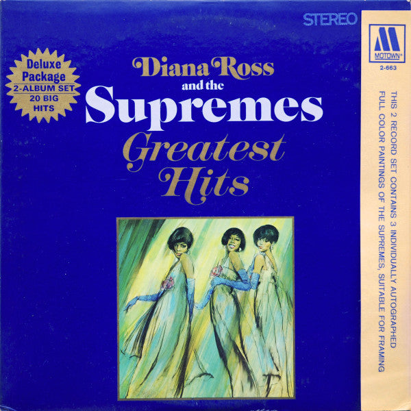 The Supremes : Greatest Hits (2xLP, Comp, RCA)