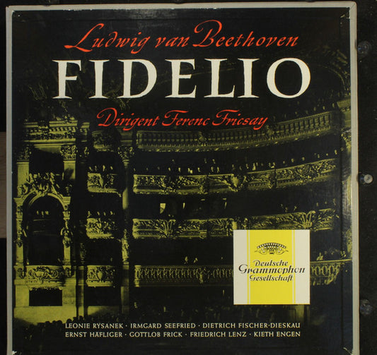 Ludwig van Beethoven / Ferenc Fricsay / Leonie Rysanek / Irmgard Seefried / Dietrich Fischer-Dieskau / Ernst Haefliger / Gottlob Frick / Friedrich Lenz / Kieth Engen : Fidelio (Box + 2xLP, Mono)