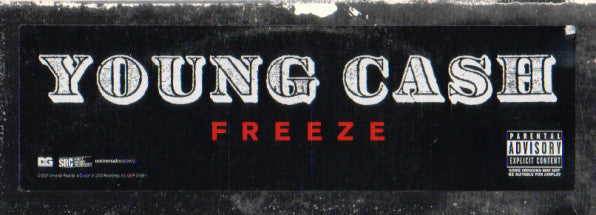 Young Cash : Freeze (12", Single)