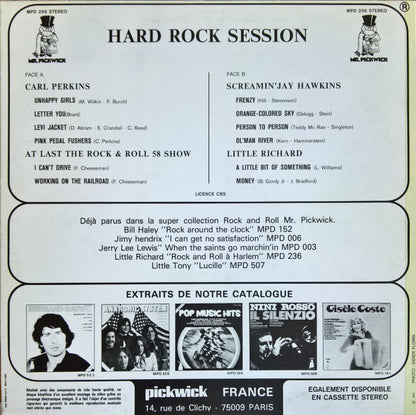 Various : Hard Rock Session (LP, Comp)