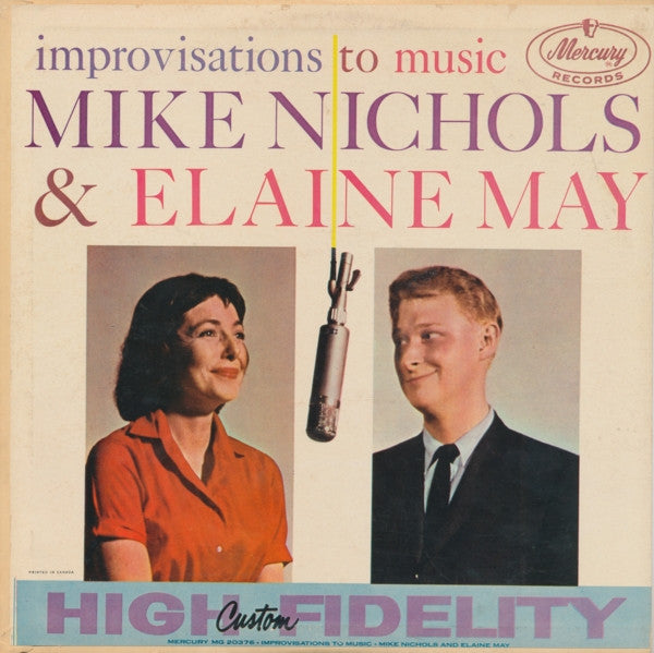 Mike Nichols & Elaine May : Improvisations To Music (LP, Album, Mono)