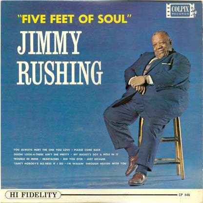 Jimmy Rushing : Five Feet Of Soul (LP, Album, Mono)