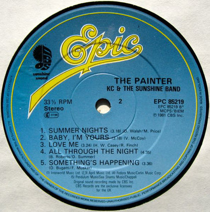 KC & The Sunshine Band : The Painter (LP, Album)