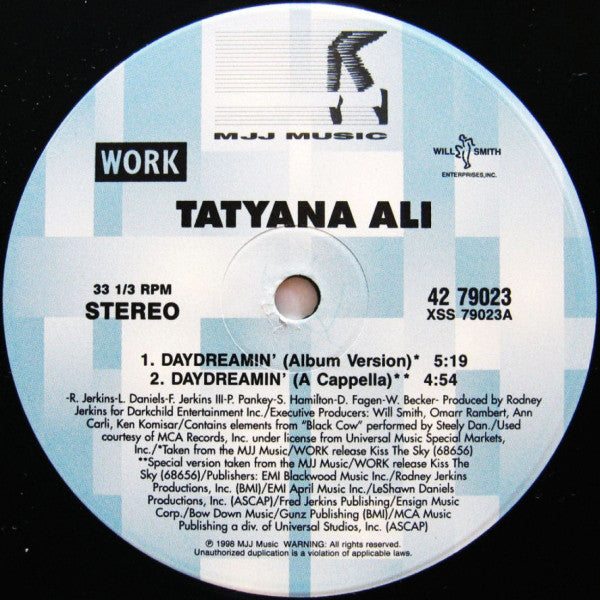 Tatyana Ali : Daydreamin' (12")