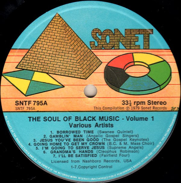 Various : The Soul Of Black Music Volume 1 (LP, Comp)