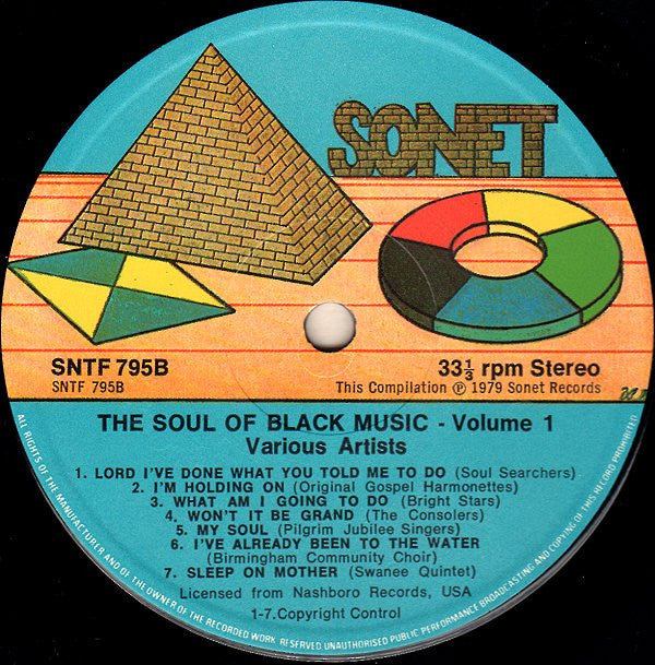 Various : The Soul Of Black Music Volume 1 (LP, Comp)