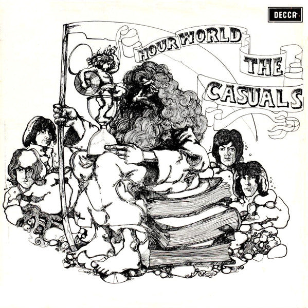 The Casuals : Hour World (LP, Album)