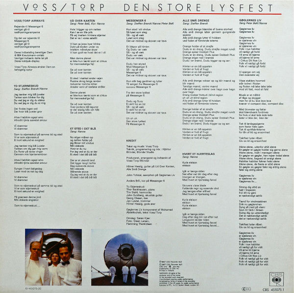 Johnny Voss / Nils Torp : Den Store Lysfest (LP)