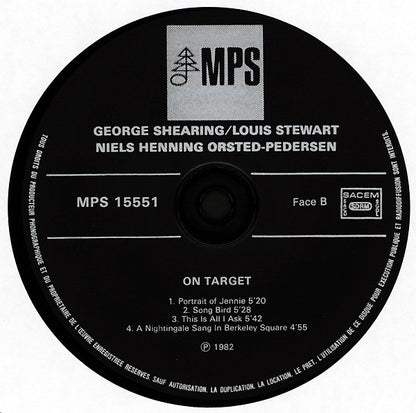 George Shearing Trio & Robert Farnon And His Orchestra : On Target (LP, Album)