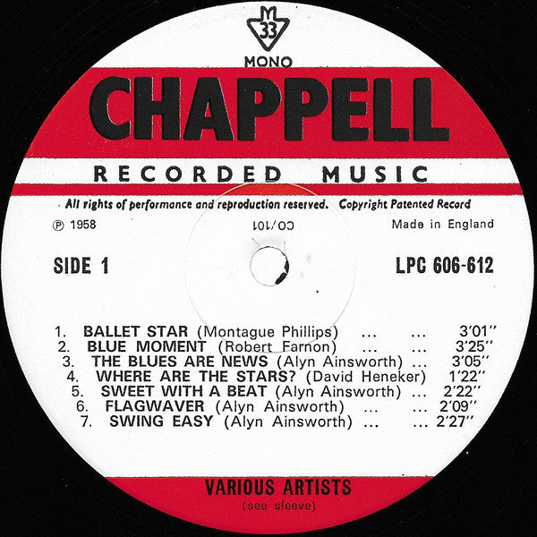 Various : Chappell Recorded Music (LP)