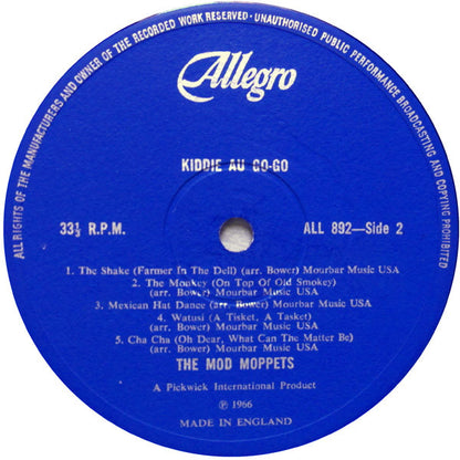 The Mod Moppets : Kiddie Au Go-Go (LP)