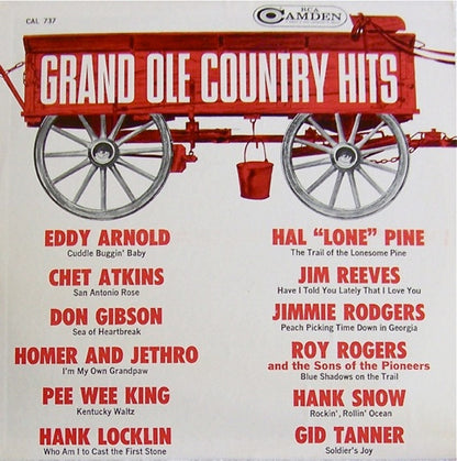 Various : Grand Ole Country Hits (LP, Comp, Mono)