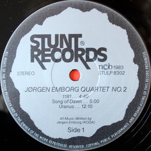 Jørgen Emborg Quartet : No. 2 (LP, Album)