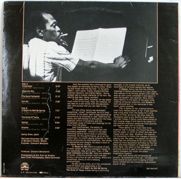 Kenny Drew : It Might As Well Be Spring (LP, Album)