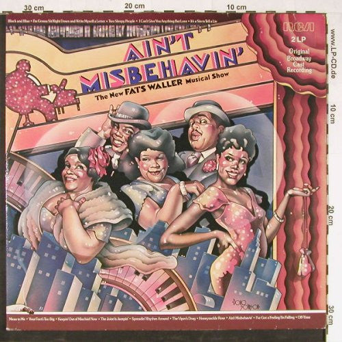 "Ain't Misbehavin'" Original Broadway Cast : Ain't Misbehavin': The New Fats Waller Musical Show (2xLP, Gat)