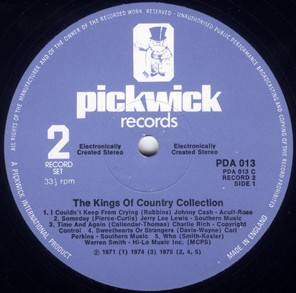 Various : The Kings Of Country Collection (2xLP, Comp)