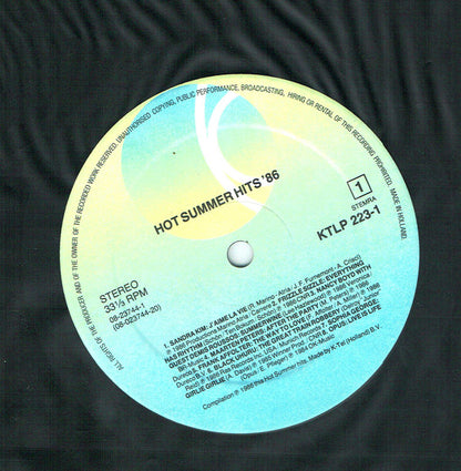 Various : Hot Summer Hits '86 (LP, Comp)